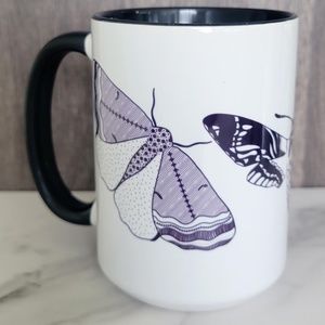 Spooky Halloween Moth Mug